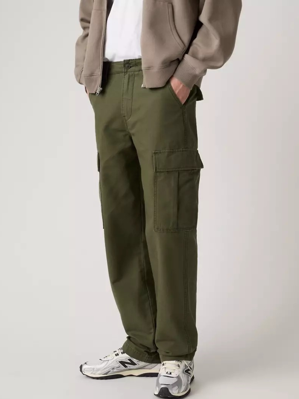 Levi's Ace Cargo Pants Olive Green 36 x 32